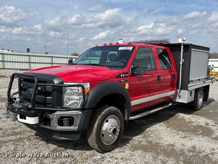 Ford F550 Fire Truck or Emergency Vehicle For Sale | Purple Wave
