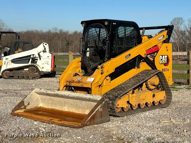 2022 Caterpillar 299D3 tracked skid steer loader - DT0097