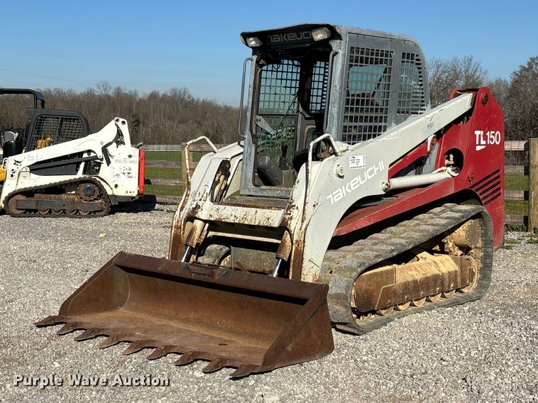 2007 Takeuchi TL150 tracked skid steer loader - DT0100