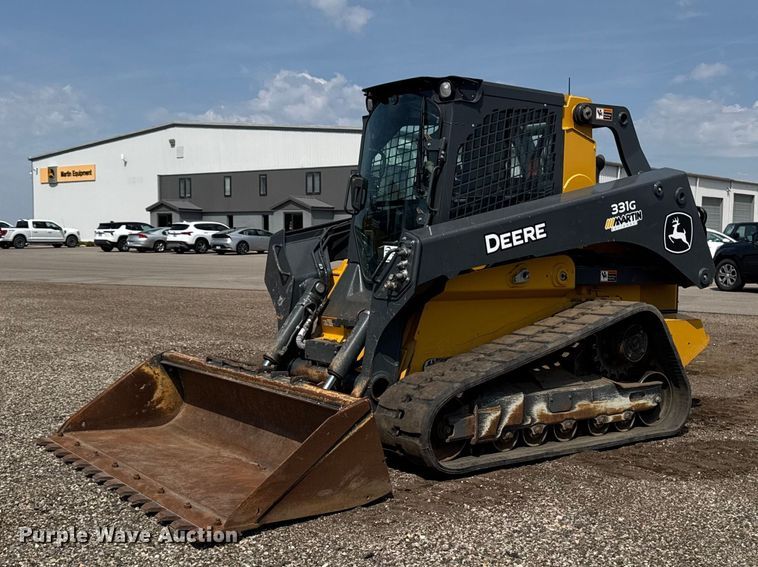 2022 John Deere 331G tracked skid steer loader - EA2331