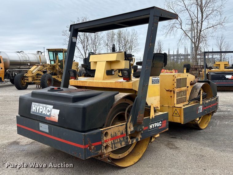 Hypac C778B double drum vibratory roller - EA4744