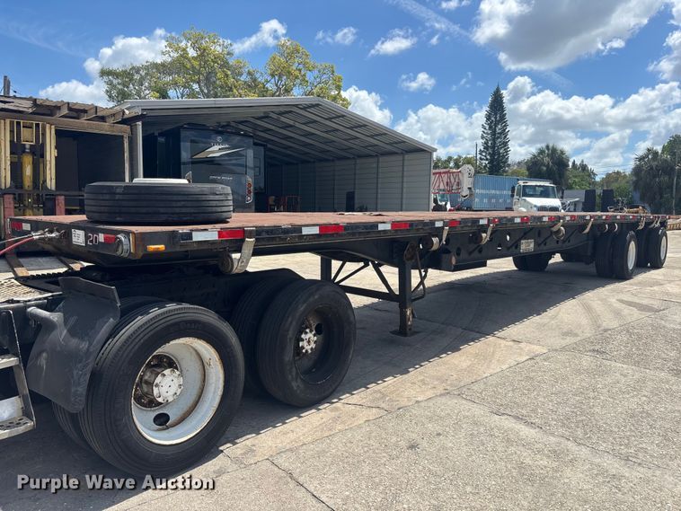 1999 Transcraft TL-2000 flatbed trailer - EA5478