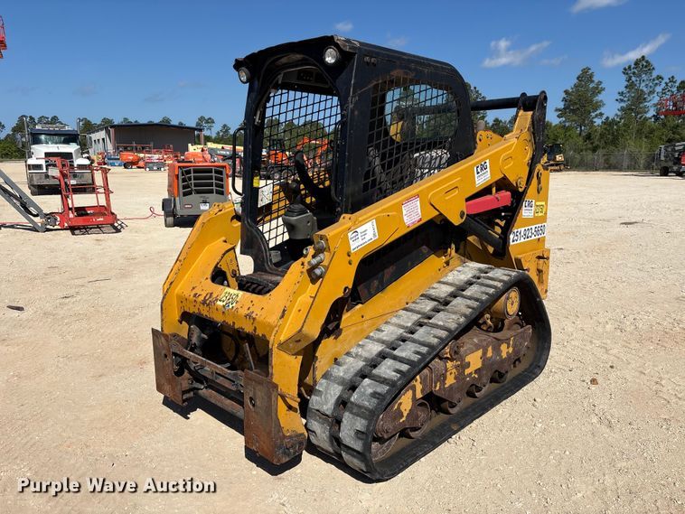 2019 Caterpillar 259D tracked skid steer loader - EA7275