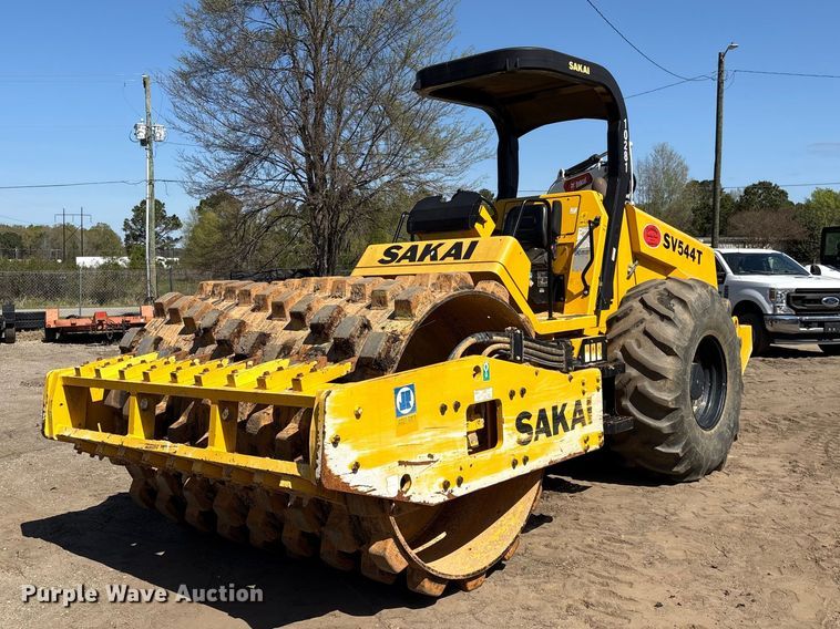 2019 Sakai SV544T single drum vibratory roller - EF1038