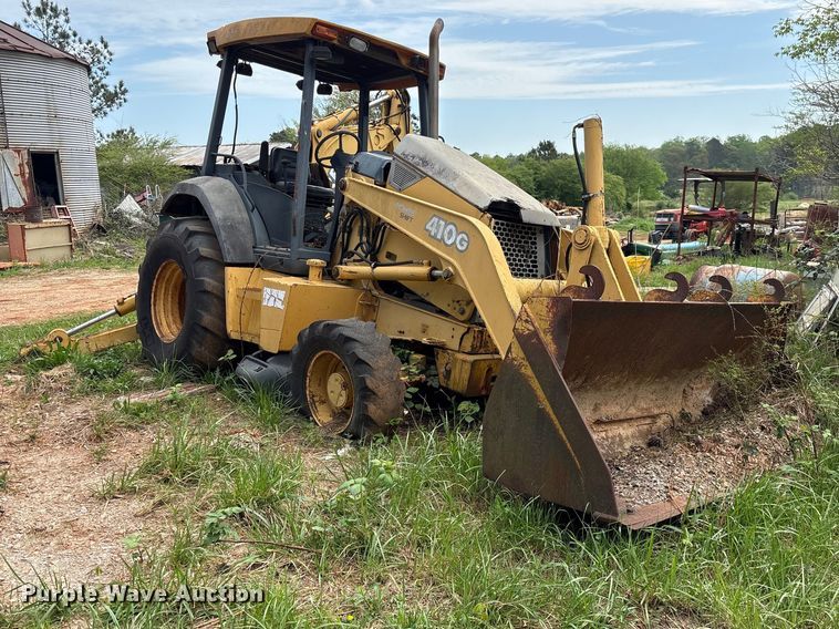 2001 John Deere 410G backhoe - EF1066