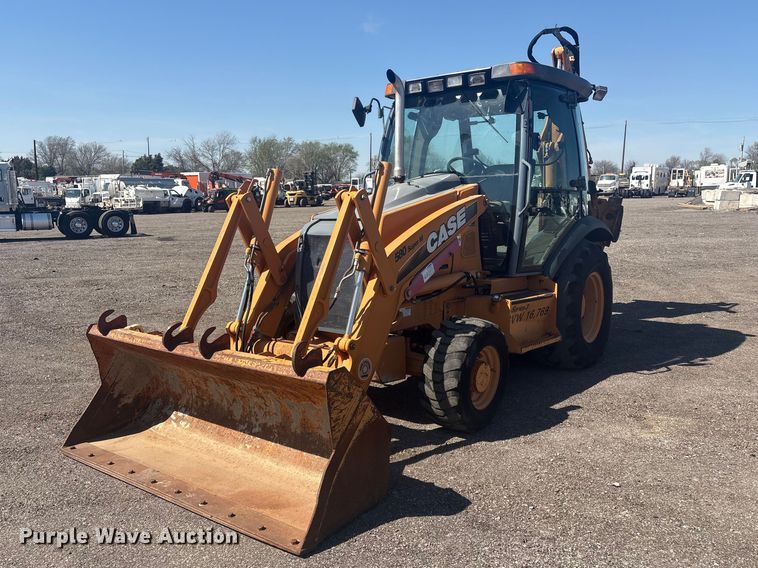 2010 Case 580 Super M backhoe - EG8915