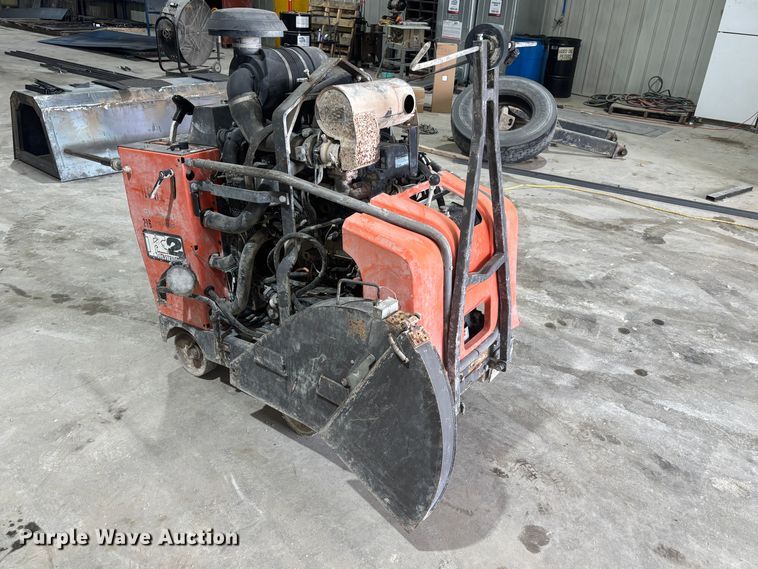 2010 Husqvarna FS6600D concrete saw - EI5781