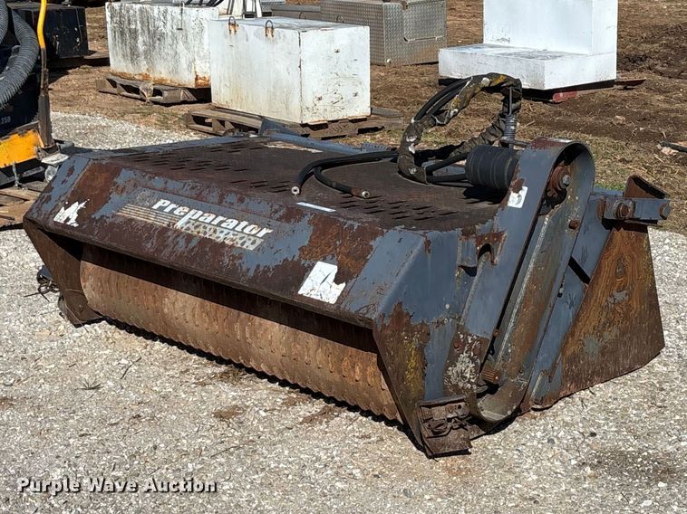 FFC Preparator skid steer power rake - EO4159
