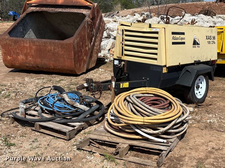 Atlas Copco XAS 96 185 CFM air compressor - EO4169