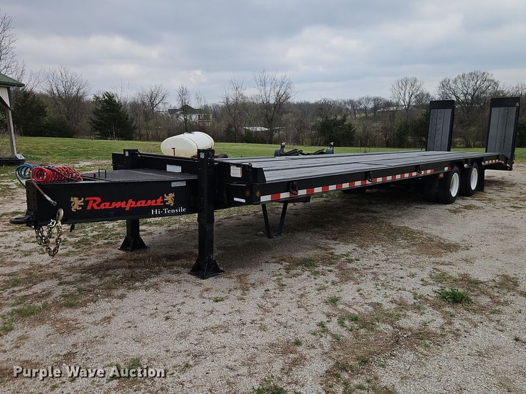 2019 Rampant PTD20 equipment trailer - EO7203