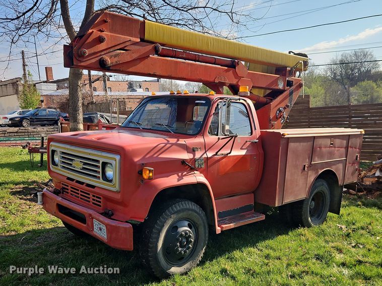 Chevrolet C70 Bucket Truck For Sale | Purple Wave Auction