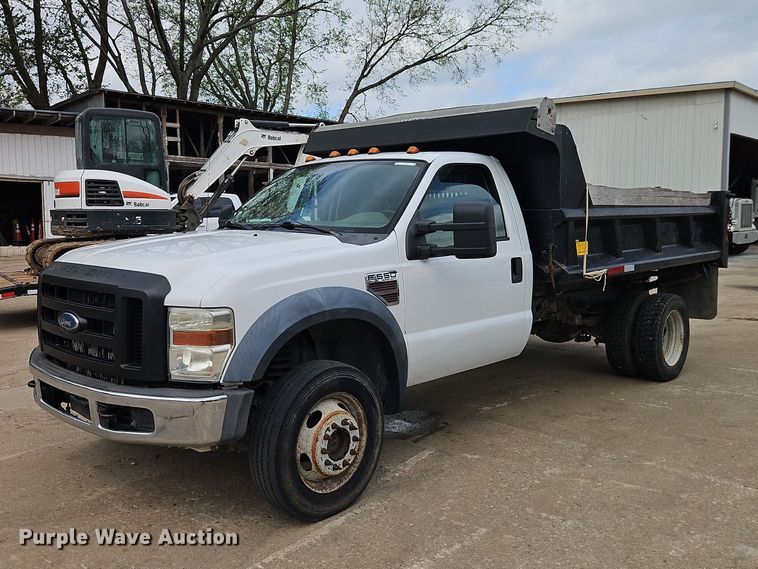2008 Ford F550 Super Duty dump truck - EO7237