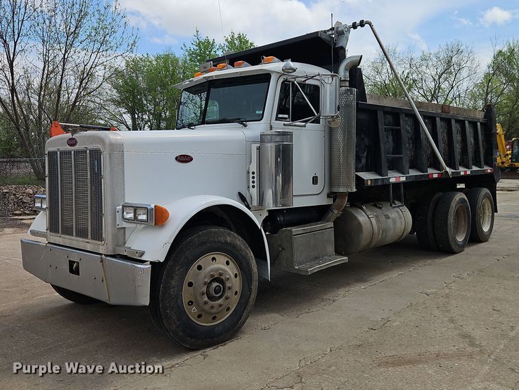 1991 Peterbilt 379 dump truck - EO7241