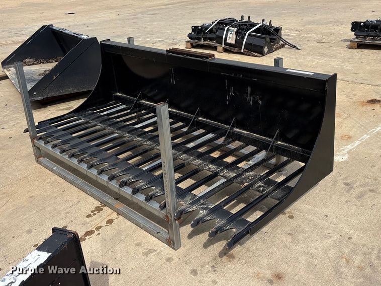 2025 Skyway skid steer rock bucket - ES8774