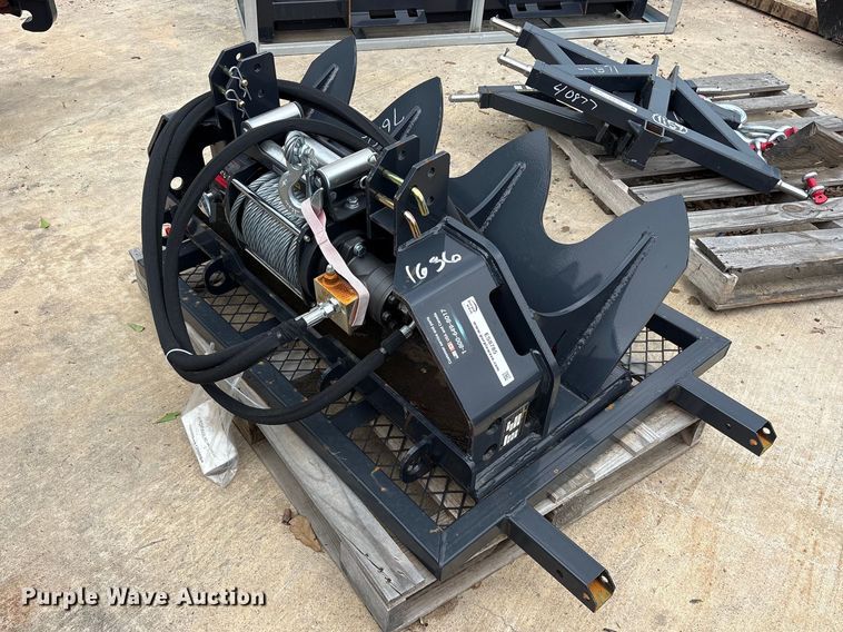 2024 Landhoner DGB-14-84D skid steer winch - ES8785