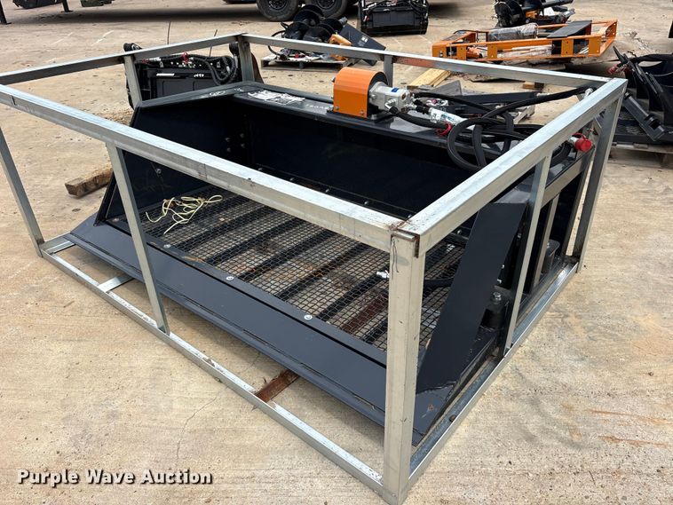 2025 Wolverine SB-12-72W skid steer vibratory screen bucket - ES8787
