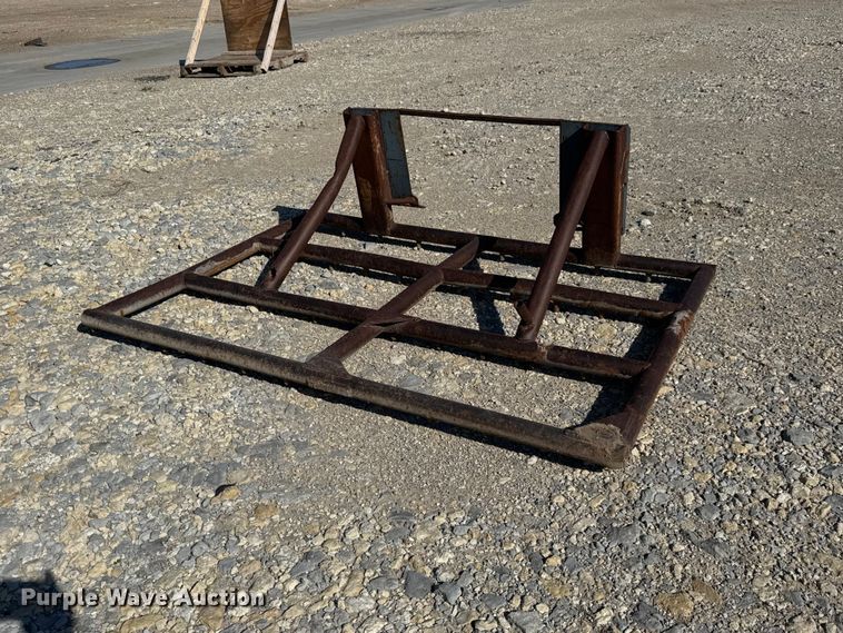 Shop built skid steer land leveler - ET1946