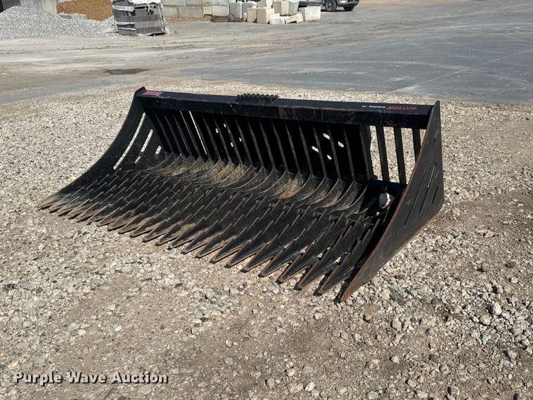 2020 Arrow 374UNRB skid steer rock bucket - ET1951