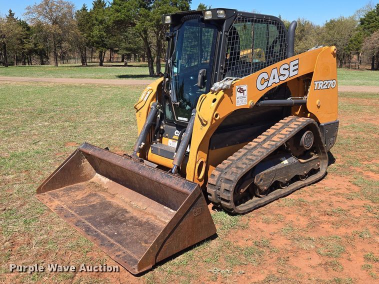 2017 Case TR270 tracked skid steer loader - ET5218
