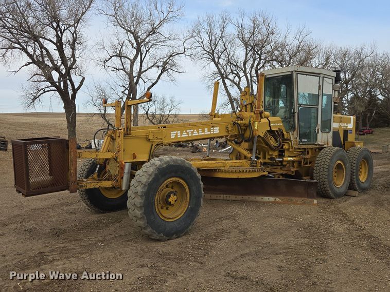 1996 Fiat Allis FG85A Series B motor grader - EV5772