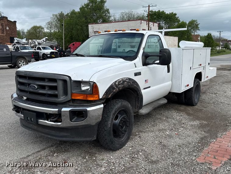 2000 Ford F550 Super Duty utility / service truck - EV7701