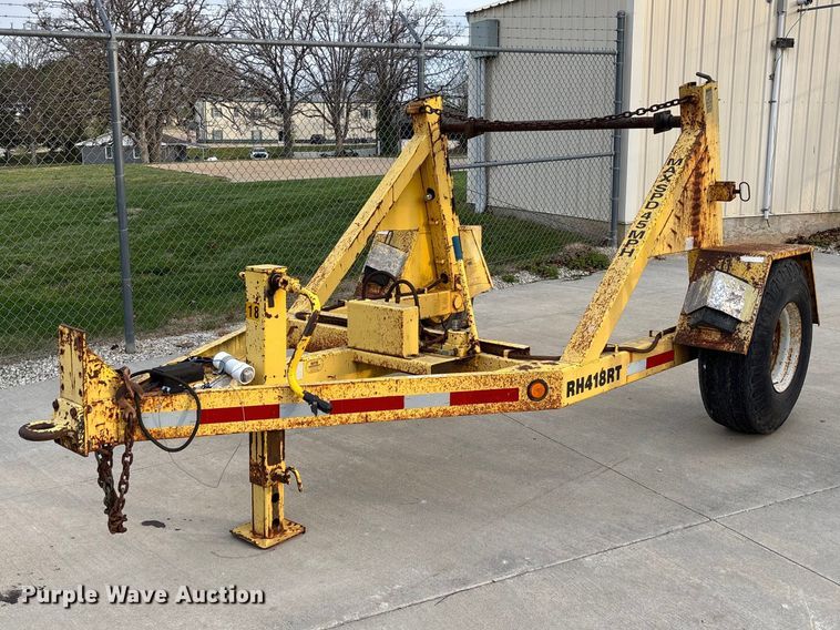 2001 Fairmont Steel Products RH418RT reel trailer - FB3376