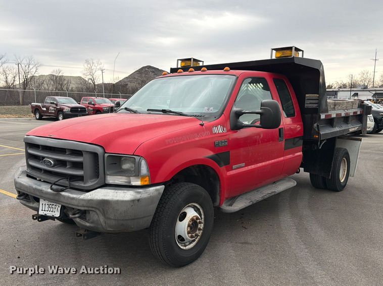 2004 Ford F350 Super Duty dump bed pickup truck - FB8049