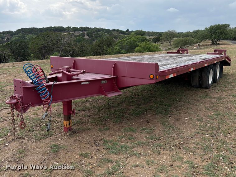 2002 Winston AP21025AC equipment trailer - FB8114
