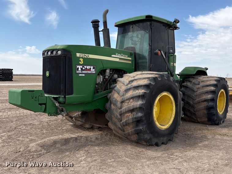 2005 John Deere 9520 Scraper Special 4WD tractor - FC2128