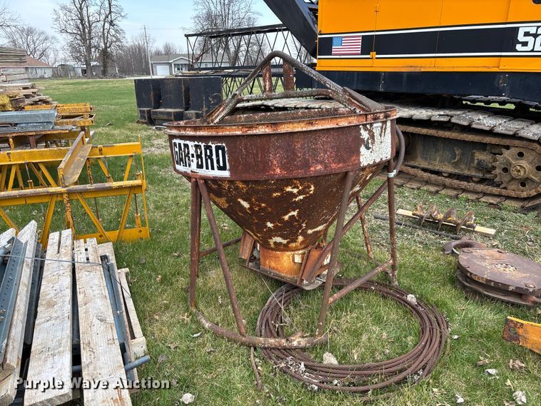 Gar-Bro 427-R crane concrete bucket - FC5552