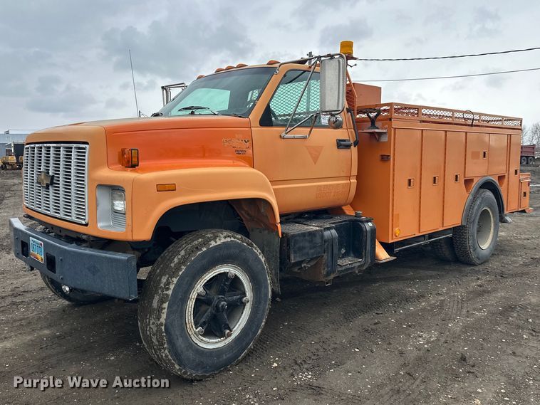 1993 Chevrolet Kodiak C7500 utility / service truck - FK0054