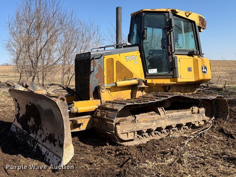 2007 John Deere 700J LGP dozer - FK0077