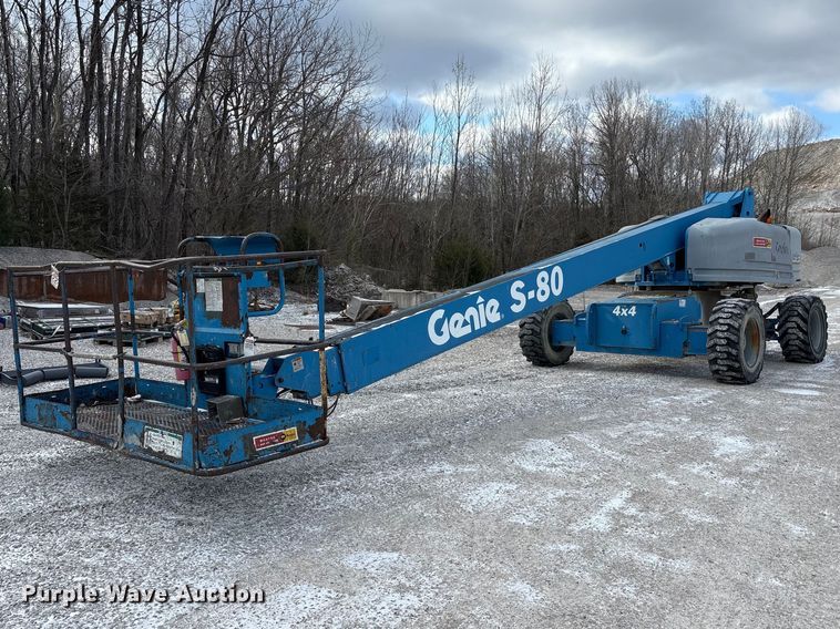 2007 Genie S-80 boom lift - FK1274