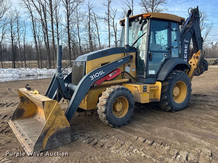 2015 John Deere 310SL backhoe - FK1856