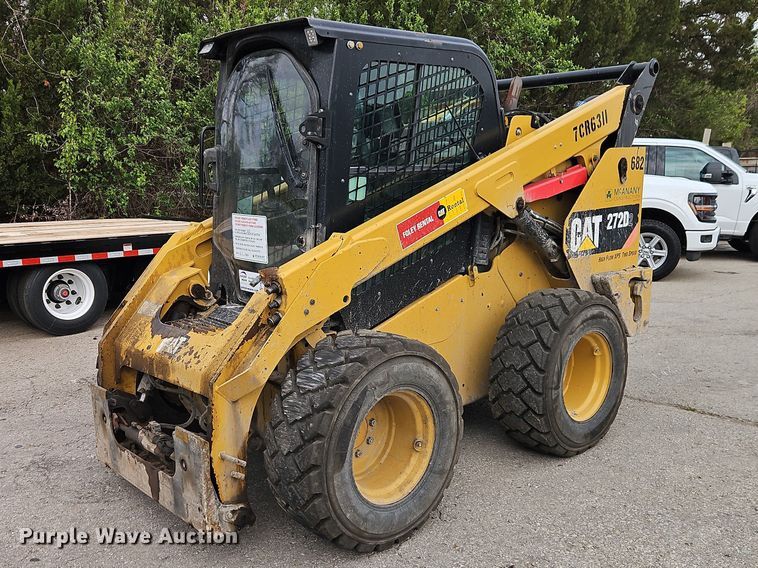 2017 Caterpillar 272D2 skid steer loader - FN5593