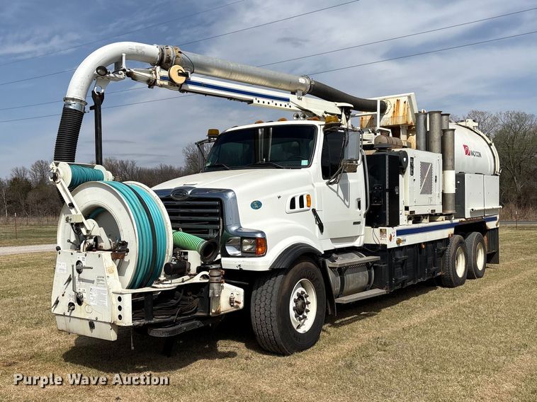 2008 Sterling L8500 sewer jetter truck - NK9052