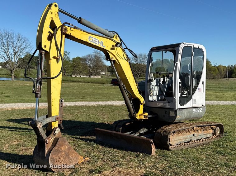2005 Gehl 503Z mini excavator - NK9159