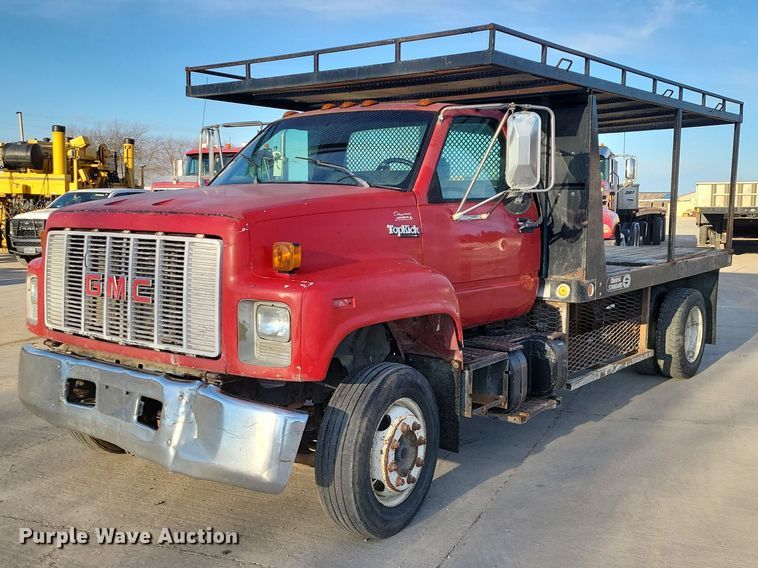 1993 GMC Top Kick flatbed truck - NK9997