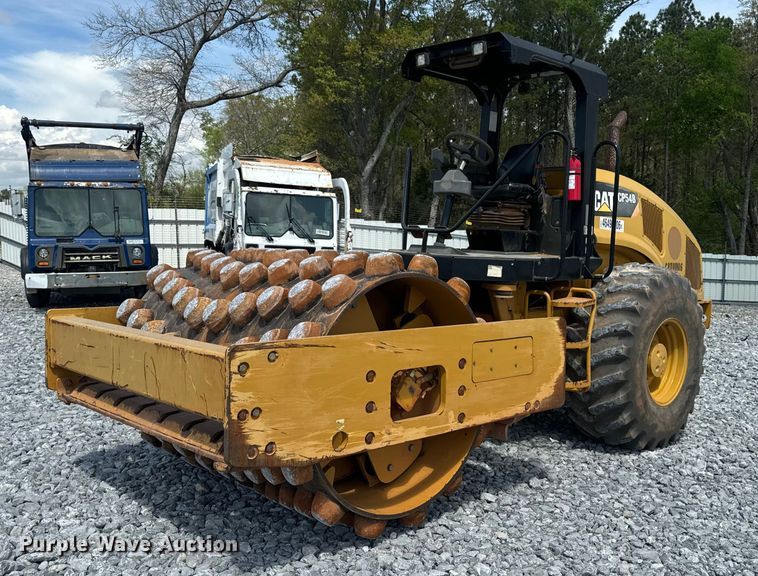 2012 Caterpillar CP54B single drum vibratory roller - YA2899