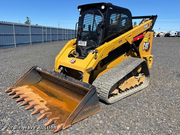 2023 Caterpillar 289D3 tracked skid steer loader - YA2921
