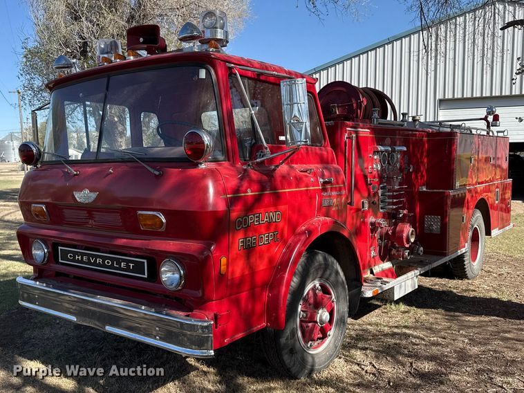 1975 Chevrolet 65 pumper fire truck - DZ5431