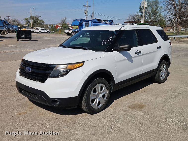 2015 Ford Explorer Police  SUV - EO7224