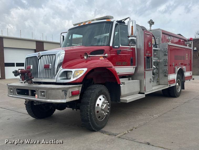 2007 International 7400 pumper fire truck - ET1883