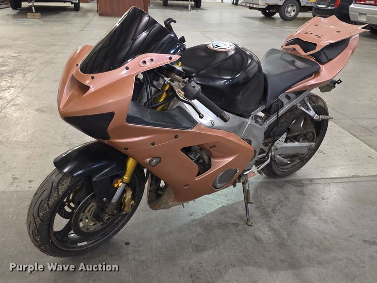 2003 Kawasaki ZX600K1 Ninja ZX6RR motorcycle - EV2089