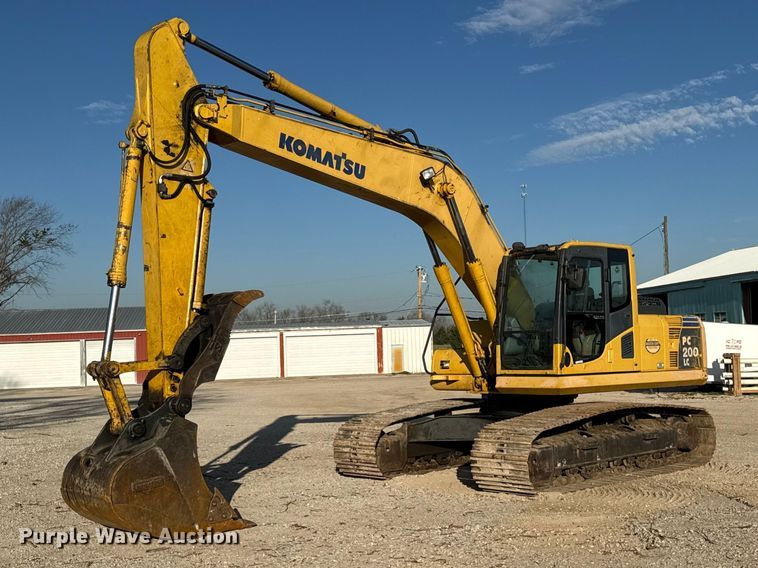 2007 Komatsu PC200LC-8 excavator - EV7691