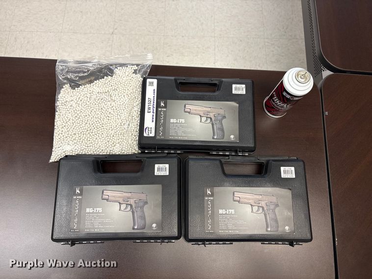 (3) Keymore HG-175 airsoft pistols - EW1527