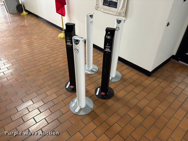 (5) Benchmark Shield sanitatizer dispensers - EW1529