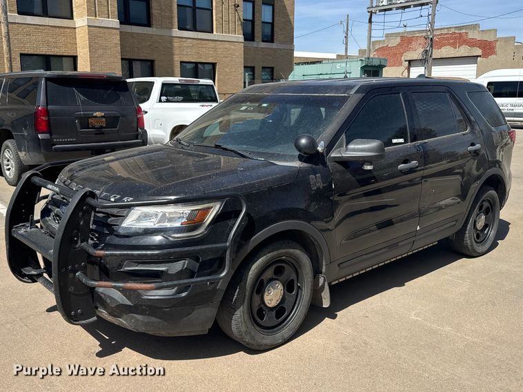 2018 Ford Explorer Police Interceptor SUV - FB7131
