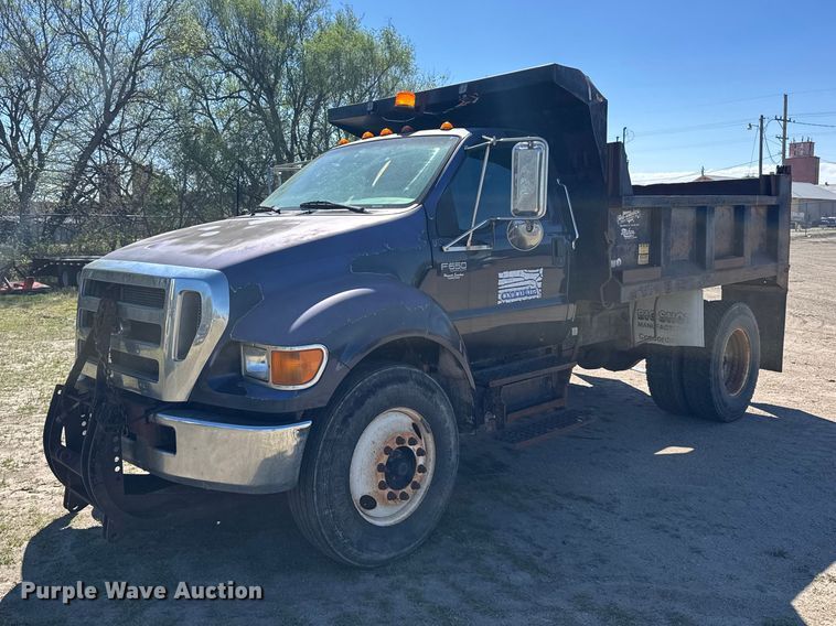 2006 Ford F650 Super Duty dump truck - FB7191