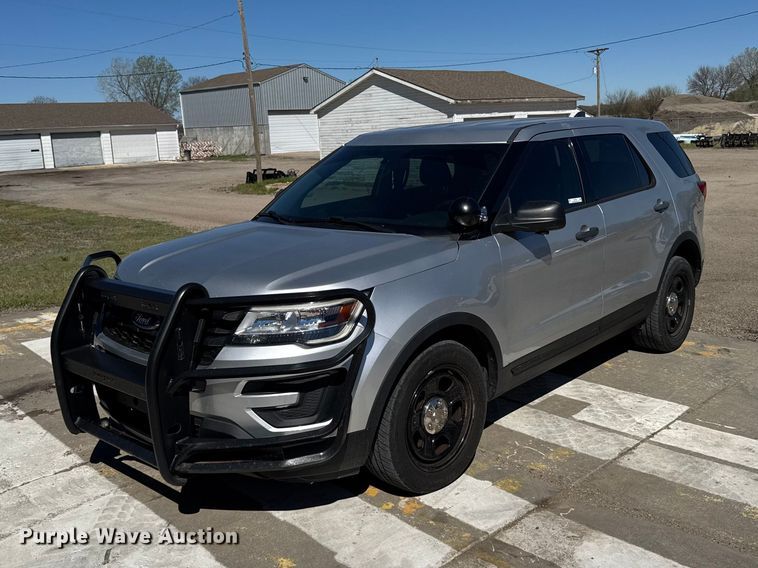 2018 Ford Explorer Police Interceptor SUV - FB7192